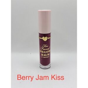 Too Faced Pillow Balm Berry Jam Kiss NEW